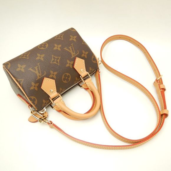 Louis Vuitton Monogram Nano Speedy Handbag Brown - Picture 3 of 7